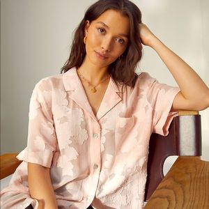 Aritzia (Wilfred) Sheer Oversized Shirt